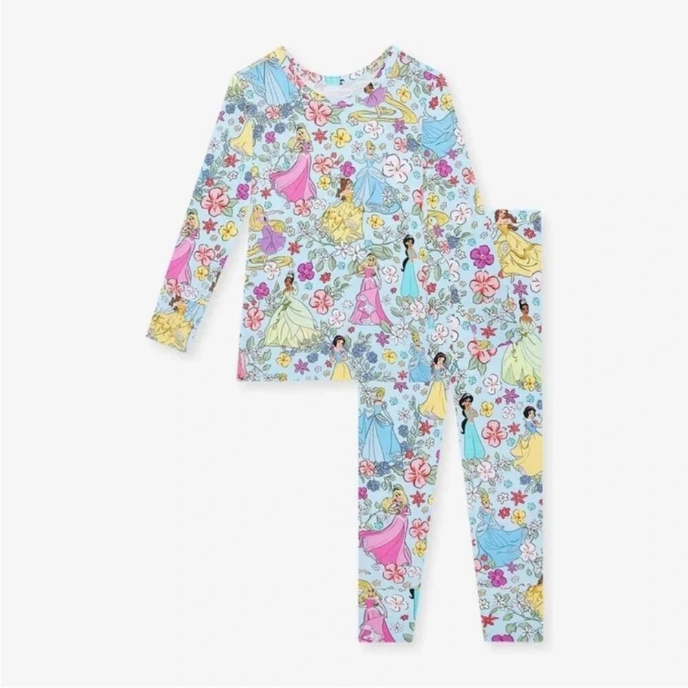 Posh Peanut Disney Princesses 2-piece 6-12M Pajamas‎